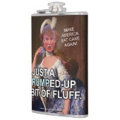 Anti Donald Trump Marie Antoinette 2016 Wahl Flachmann (Links)