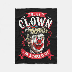Anti Donald Trump T Shirt Funny Clown Resist Men Fleecedecke