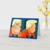 Anti-Donald Trump-Tasse zum Geburtstag lustig Karte (Gelbe Blume)