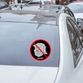 Anti-Donald-Trump Word Cloud Car Aufkleber