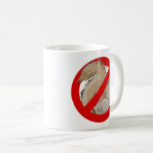 Anti-Eichhörnchen Kaffeetasse (VorderseiteRechts)
