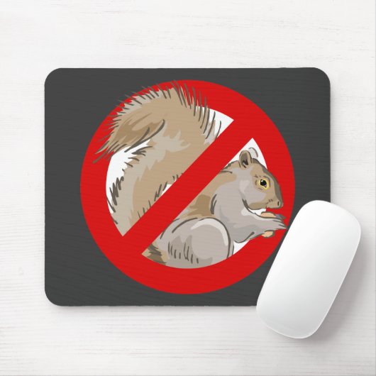 Anti-Eichhörnchen Mousepad (Mit Mouse)