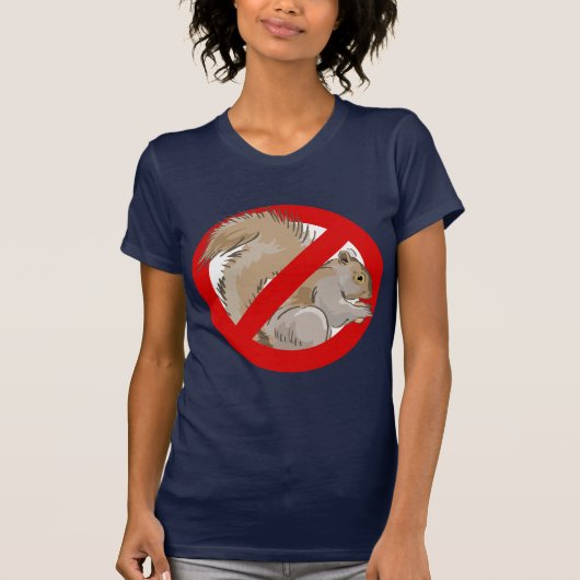 Anti-Eichhörnchen T-Shirt (Vorderseite)