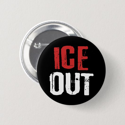 Anti-Einwanderungs- und Zolldurchsetzungs-Protest Button (Vorne & Hinten)