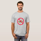 Anti-Eis- (graues) T-Shirt (Vorne ganz)