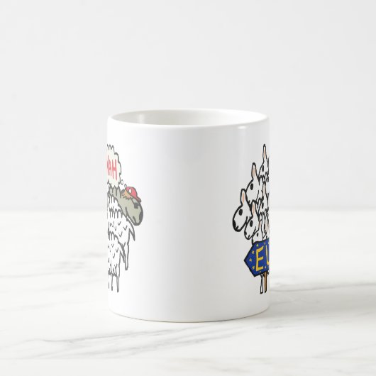 Anti-EU-Brexit Kaffeetasse (Mittel)