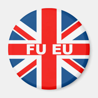 Anti-EU-Flagge Magnet