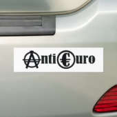 ANTI EURO AUTOAUFKLEBER (Auf Auto)
