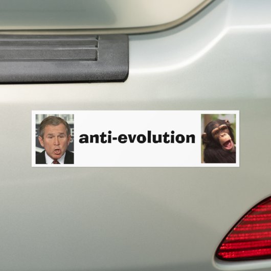 Anti-Evolution Autoaufkleber (Auf Auto)
