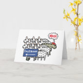 Anti Facebook Karte (Gelbe Blume)