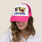 Anti-Facial Recognition Hat 4 Truckerkappe (Beispiel)