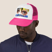 Anti-Facial Recognition Hat 4 Truckerkappe (Beispiel)