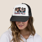 Anti-Facial Recognition Hat 5 Truckerkappe (Beispiel)