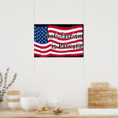 Anti-fascism is Patriotic Poster (Küche)