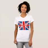 Anti-Flagge EU Briten T-Shirt (Vorne ganz)