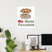 Anti-Fracking Poster (Heimbüro)