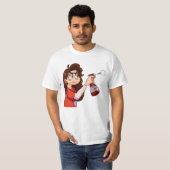 Anti-Furry-Anime T-Shirt (Vorne ganz)