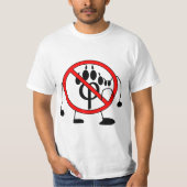 Anti-Furry Mem T-Shirt (Vorderseite)