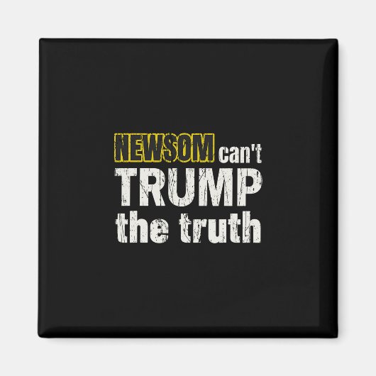 Anti Gavin Newsom Magnet (Vorne)