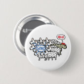 Anti-Geweckt Schaf Button (Vorne & Hinten)