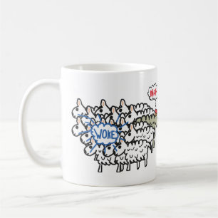 Anti-Geweckt Schaf Kaffeetasse