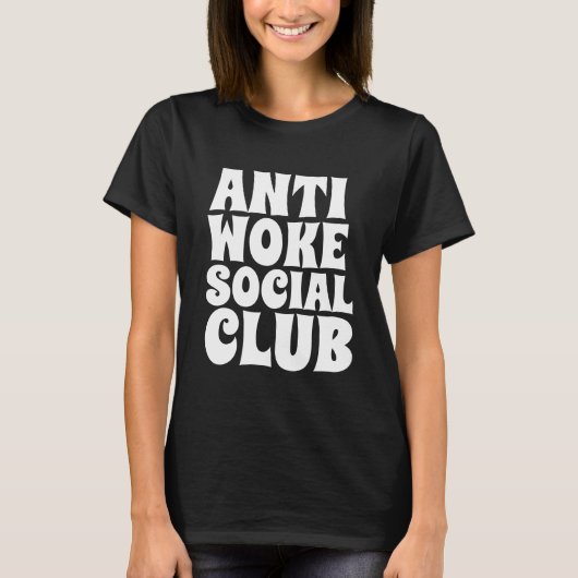ANTI-GEWECKT T - SHIRT (Vorderseite)
