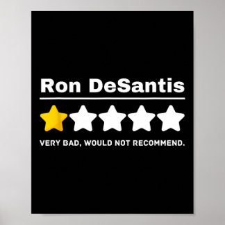 Anti-gop Ron Desantis Politische Humor Witzig Poster