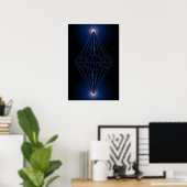 Anti-Gravitationsbivektor Poster (Heimbüro)