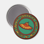 Anti-Gravity, Inc. Magnet (Vorderseite/Rückseite)