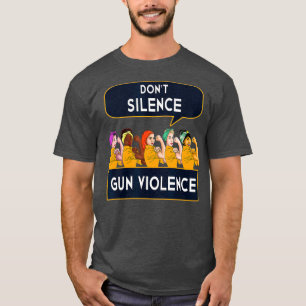 Anti Gun Gewalt Kontrolle Design Orange Rosie T-Shirt