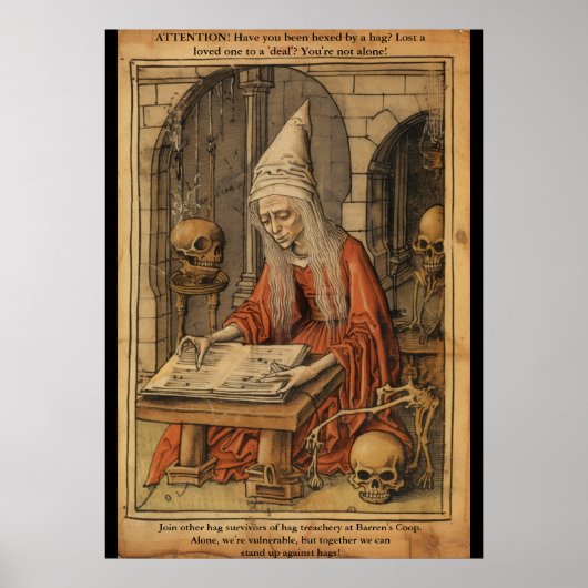 Anti-Hag Support Group - BG3 FanArt Poster (Vorne)