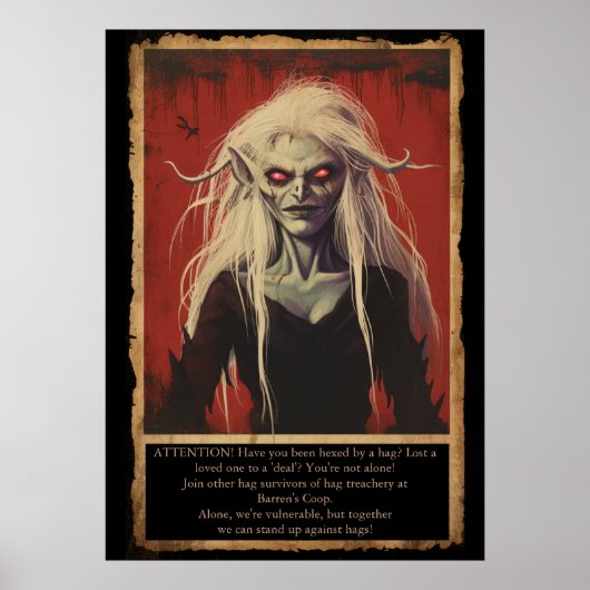 Anti-Hag Support Group - BG3 FanArt Poster (Vorne)