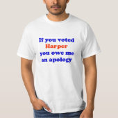 Anti-Harper T - Shirt (Vorderseite)