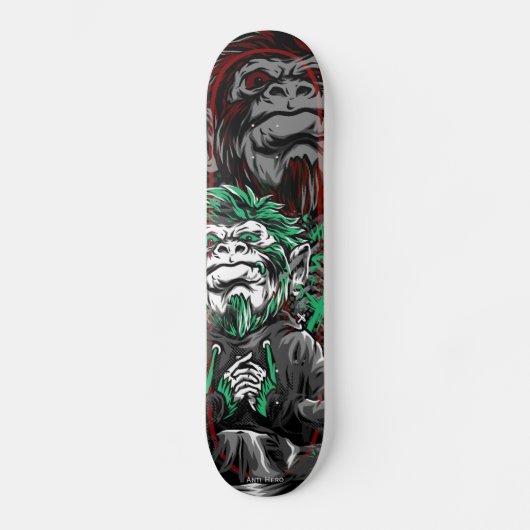 Anti-Held-Skateboards Skateboard (Vorderseite)