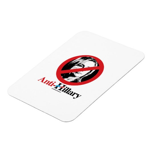Anti-Hillary-Symbol Magnet (Linke Seite)