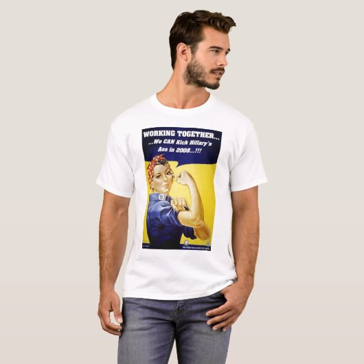 Anti-Hillary T-Shirt (Vorne ganz)