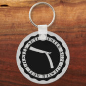 Anti-Hipster Schlüsselanhänger (Vorderseite)