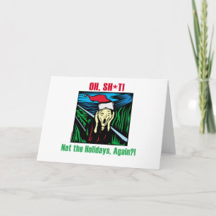 Anti-Holiday-Geschenke Feiertagskarte