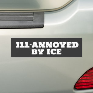 Anti-ICE-Humor Autoaufkleber