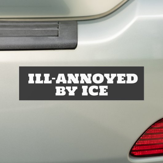 anti-ICE humor Autoaufkleber (Auf Auto)