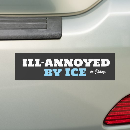 anti-ICE humor Autoaufkleber (Auf Auto)