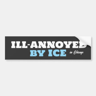 Anti-ICE-Humor Autoaufkleber