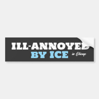 anti-ICE humor Autoaufkleber
