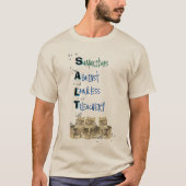 ANTI-Ice (sand) Political - (SALT) T-Shirt (Vorderseite)