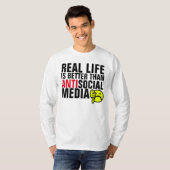 Anti (ich hasse), Sozialmedium-T - Shirts (Vorne ganz)