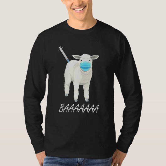 Anti-Impfstoff-Maske für Schafe oder Schafe T-Shirt (Vorderseite)
