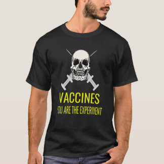 Anti-Impfstoff-oder Vax-Experiment T-Shirt