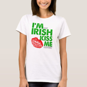 Anti-Irish Kiss Funny T - Shirt