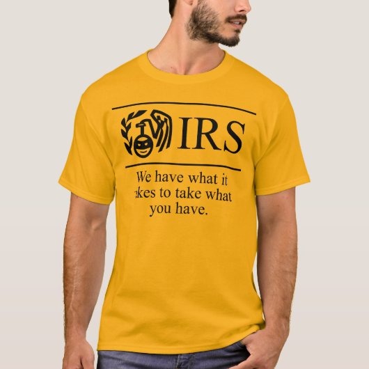 Anti-IRS-Shirt T-Shirt (Vorderseite)