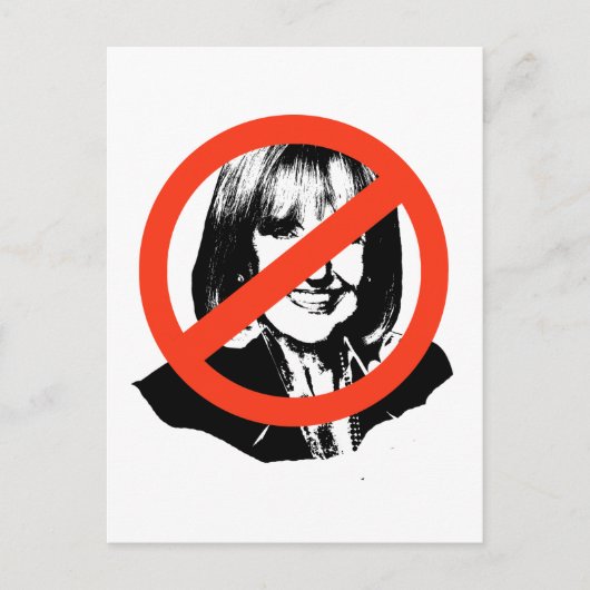 ANTI- JAN BREWER POSTKARTE (Vorderseite)